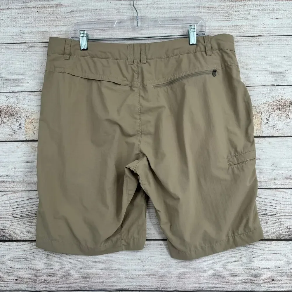 The North‎ Face Horizon 2.0 Shorts Mens 38 Khaki Tan Drawstring Nylon